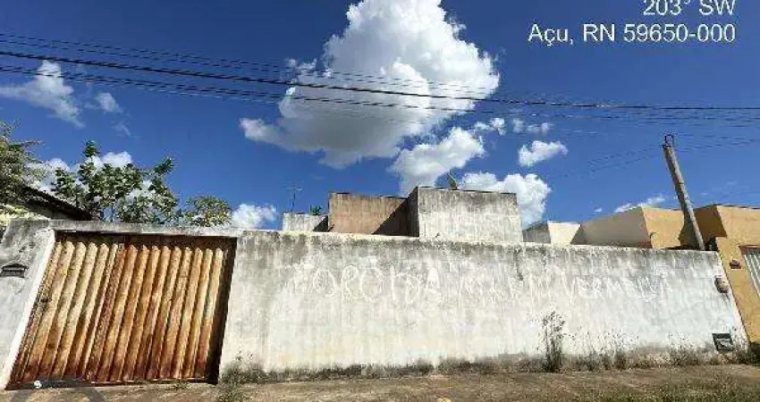 Oportunidade única em acu - rn | tipo: casa | negociação: venda direta online | situação: imóvel