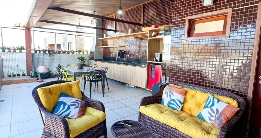 Cobertura Gardem , 295 m2 com terraço 80 m2 em Jatiúca, Maceió/Al