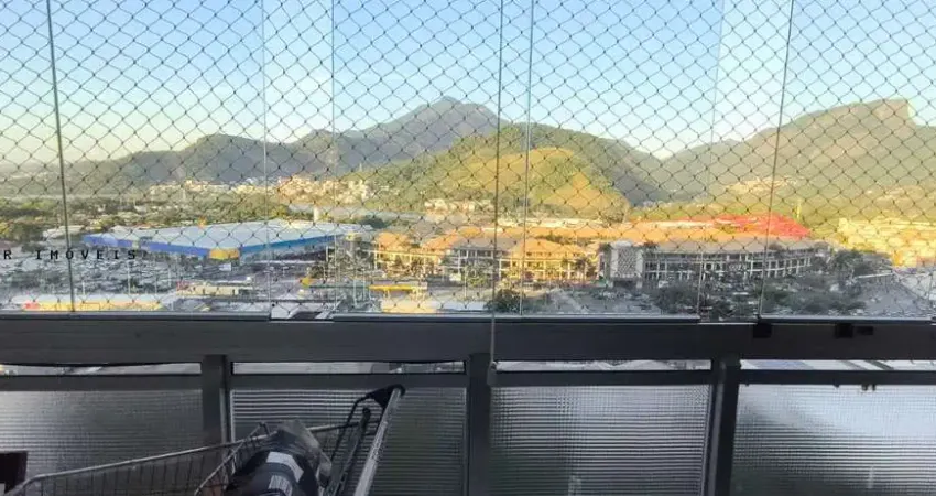 Apartamento para Venda em Rio de Janeiro, Barra da Tijuca, 2 dormitórios, 1 suíte, 3 banheiros, 1 vaga