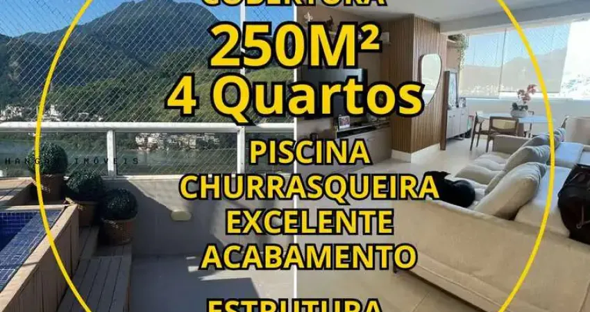 Cobertura para Venda em Rio de Janeiro, Barra da Tijuca, 4 dormitórios, 1 suíte, 3 banheiros, 2 vagas