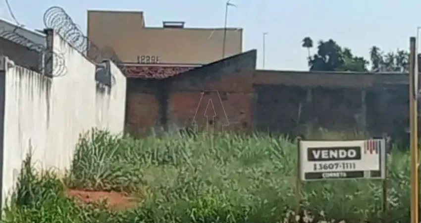 Terreno à venda no Presidente, Araçatuba 