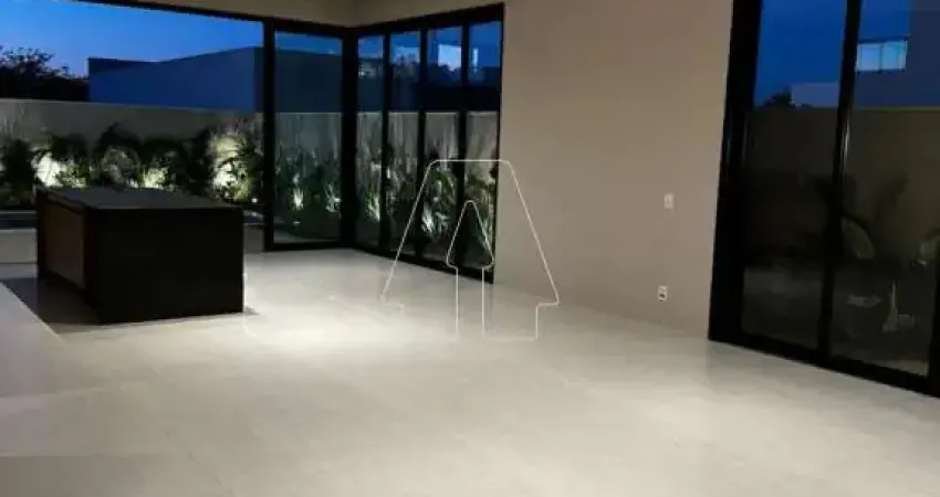 Casa em condomínio fechado com 3 quartos à venda no Alvorada, Araçatuba 