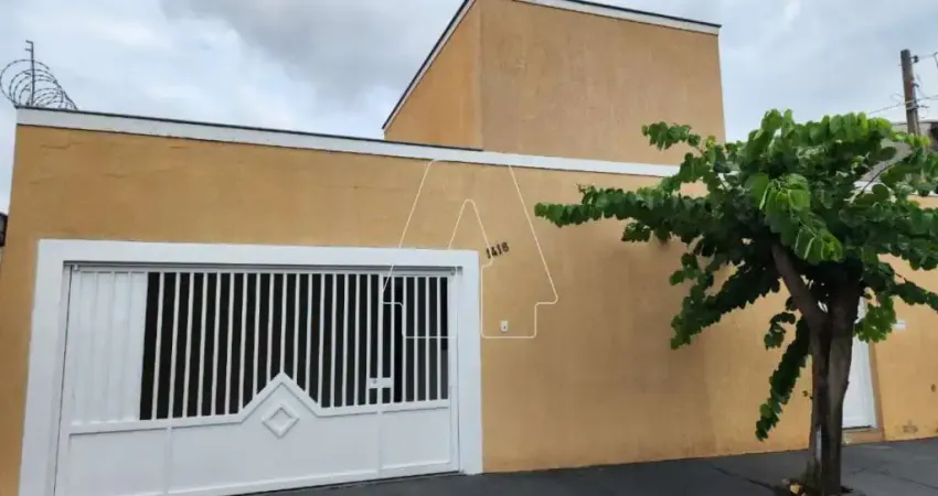 Casa com 3 quartos para alugar no TV, Araçatuba