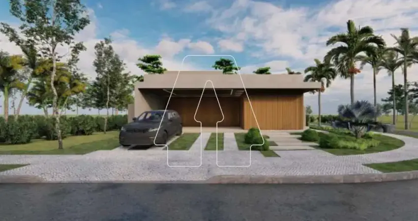 Casa em condomínio fechado com 3 quartos à venda na Senador Teotônio Vilela, Km 9 S/N, Alphaville Araçatuba 2, Araçatuba