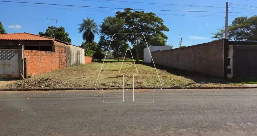 Terreno à venda na Félix Cândido de Freitas ao lado do n 257, Petit-Trianon, Araçatuba