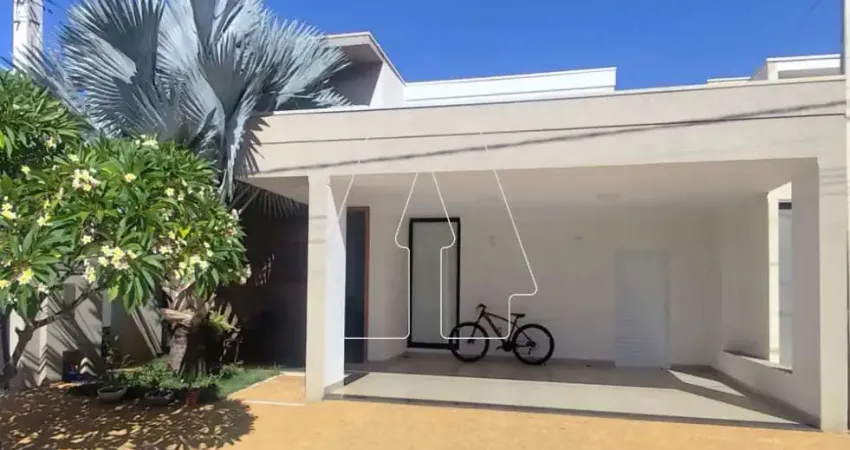 Casa em condomínio fechado com 3 quartos à venda na Aguinaldo Fernando dos Santos, s/n, Aeroporto, Araçatuba