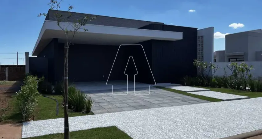 Casa em condomínio fechado com 3 quartos à venda na Senador Teotônio Vilela, 9,3, Alvorada, Araçatuba