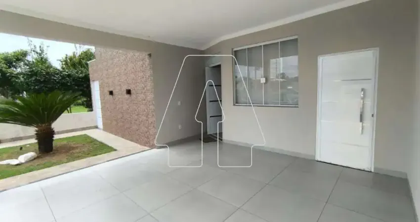 Casa em condomínio fechado com 2 quartos à venda na Aviação, Q A L 56, Vila Aeronáutica, Araçatuba