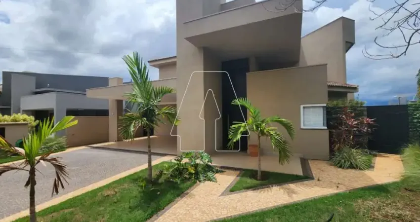 Casa em condomínio fechado com 4 quartos à venda no Aeroporto, Araçatuba