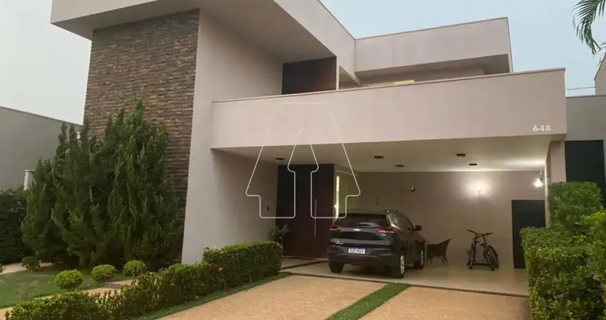 Casa em condomínio fechado com 4 quartos à venda na Saudade, 3355, Condomínio Vila Toscana, Araçatuba