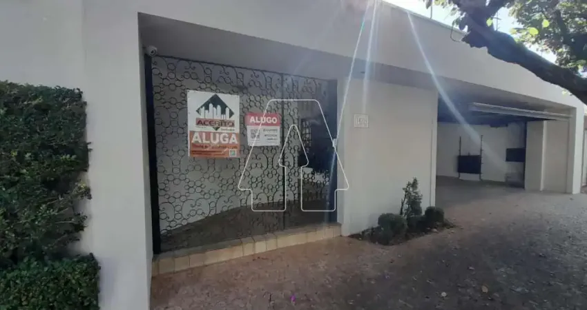 Casa em condomínio fechado com 3 quartos para alugar na Bandeirantes, 1168, Jardim Sumaré, Araçatuba