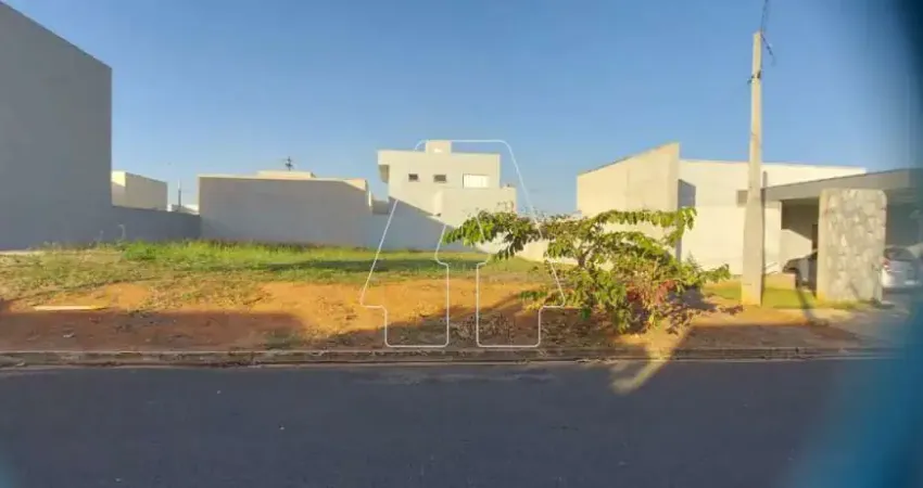 Terreno em condomínio fechado à venda na Aguinaldo Fernando dos Santos, s/n, Aeroporto, Araçatuba