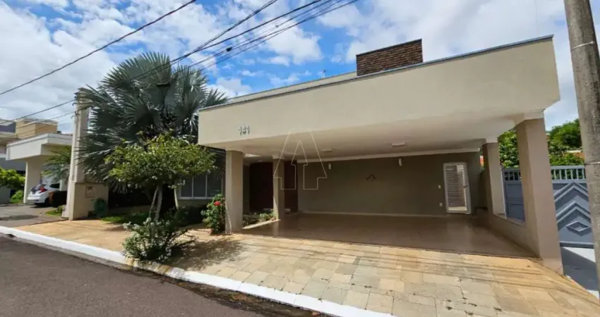 Casa em condomínio fechado com 3 quartos à venda na Prestes Maia, 2755, Condomínio Residencial Serra Dourada, Araçatuba