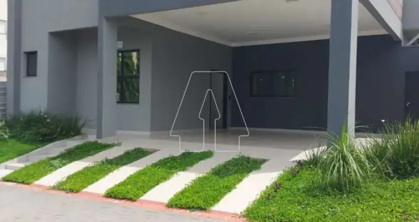 Casa em condomínio fechado com 4 quartos para alugar na dos Fundadores, 1391, Santa Luzia, Araçatuba