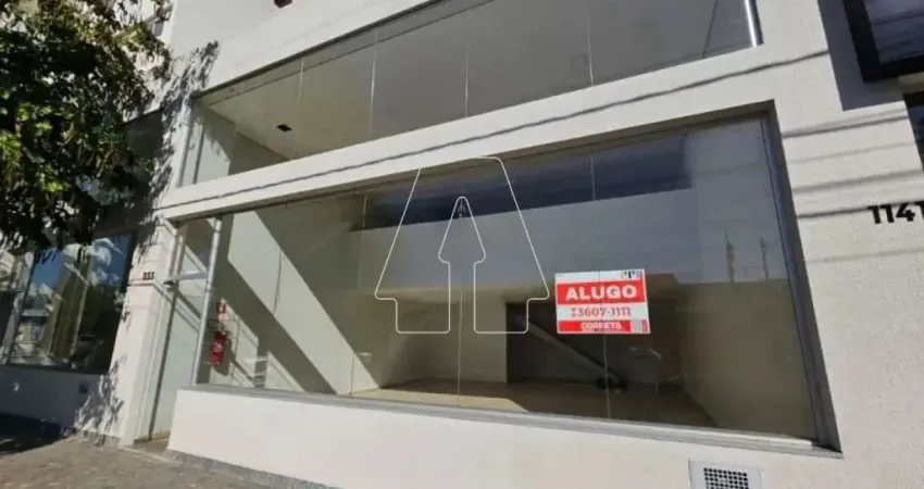 Ponto comercial para alugar no Centro, Araçatuba