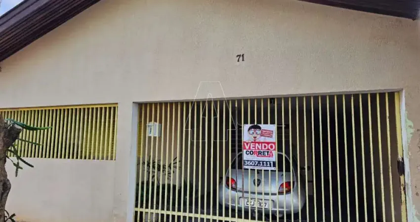 Casa em condomínio fechado com 2 quartos à venda na Antônio Cerizza, 71, Conjunto Habitacional Clóvis Valentin Picolotto, Araçatuba