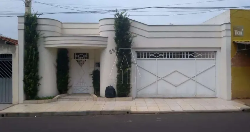 Casa com 3 quartos à venda na Renato Werneck, 584, Dona Amélia, Araçatuba