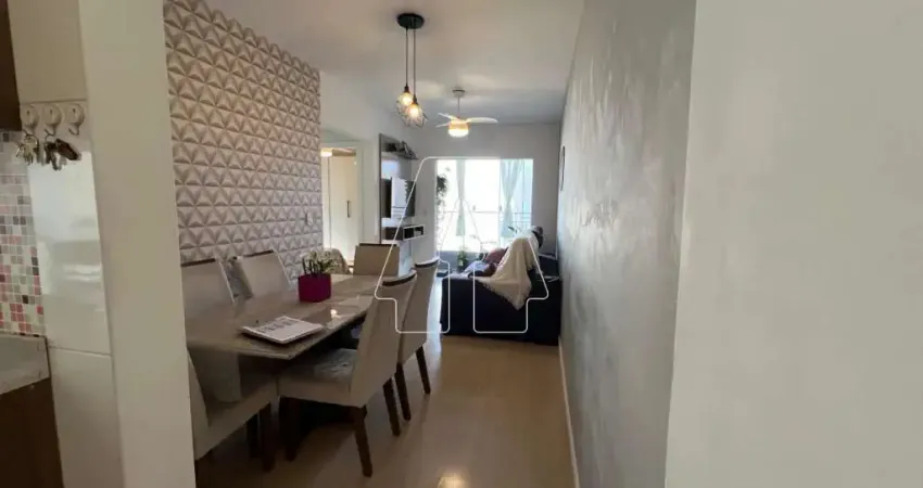 Apartamento com 2 quartos à venda no Chácaras Patrimônio Santana, Araçatuba