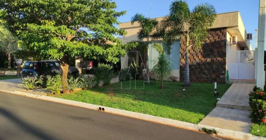 Casa em condomínio fechado com 3 quartos à venda no Aeroporto, Araçatuba