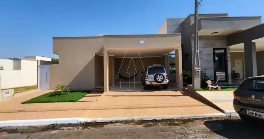 Casa em condomínio fechado com 3 quartos à venda na Kameo Ussui, 312, Pinheiros, Araçatuba