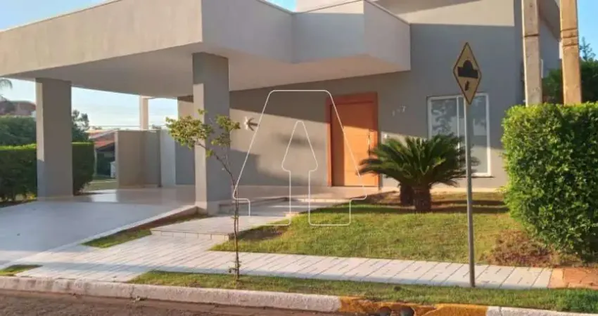 Casa em condomínio fechado com 3 quartos à venda no Aeroporto, Araçatuba