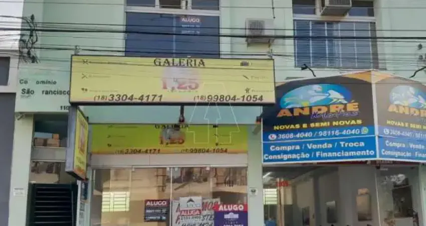 Sala comercial para alugar na Marcílio Dias, 1101, Paraíso, Araçatuba