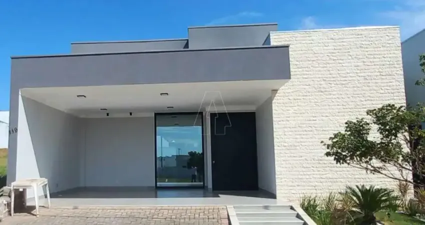 Casa em condomínio fechado com 3 quartos à venda na dos Fundadores, 1391, Santa Luzia, Araçatuba