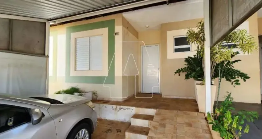 Casa em condomínio fechado com 2 quartos à venda na Aguinaldo Fernando dos Santos, 965, Aeroporto, Araçatuba