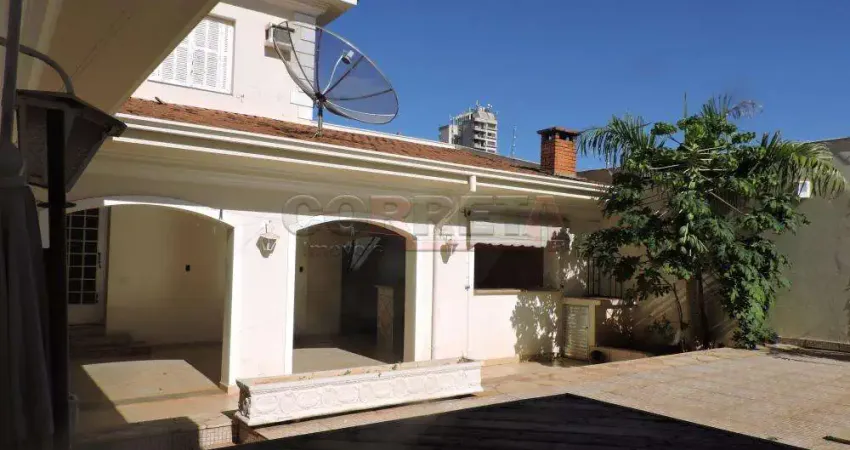 Casa com 4 quartos para alugar na Afonso Pena, 79, Centro, Araçatuba