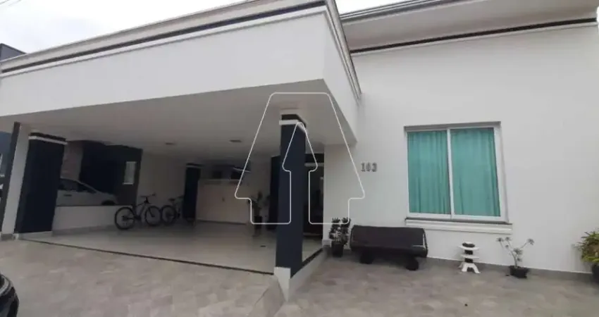 Casa em condomínio fechado com 3 quartos à venda no Conjunto Habitacional Doutor Antônio Villela Silva, Araçatuba