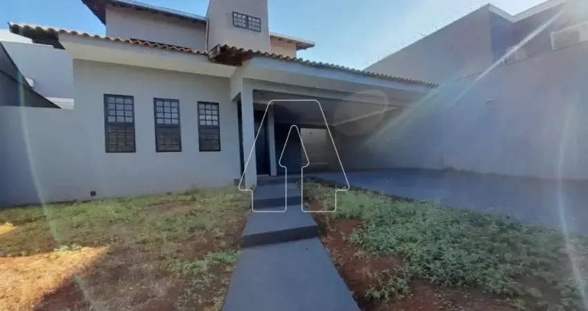 Casa com 5 quartos para alugar no Jardim Sumaré, Araçatuba