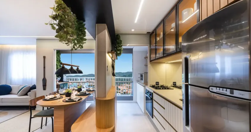 2 dormitórios com:   suíte - closet - varanda e vaga - entrada facilitado direto com a construtora