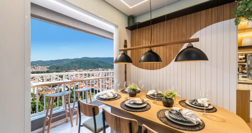 2 dormitórios com:  suíte - closet - varanda c vista livre e sol da manhãa -  vaga determinada - 4* andar