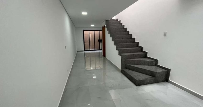 Casa Nova de 80m2 na Mooca - 2 dormitórios, 1 suíte, 2 vagas