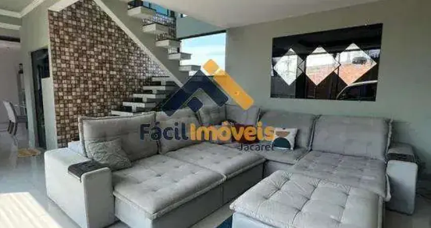 Casa para Locação em Jacareí, Jardim Alvorada, 2 dormitórios, 2 suítes, 4 banheiros, 4 vagas