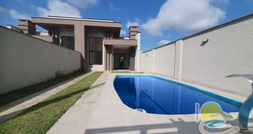 Casa com 3 quartos à venda na Avenida Saí Mirim & R. Candido Lopes, Volta ao mundo, Itapoá