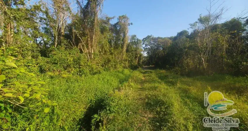 Terreno parcelado em itapoá sc. no balneário saí mirim com entrada de r$ 43.000.