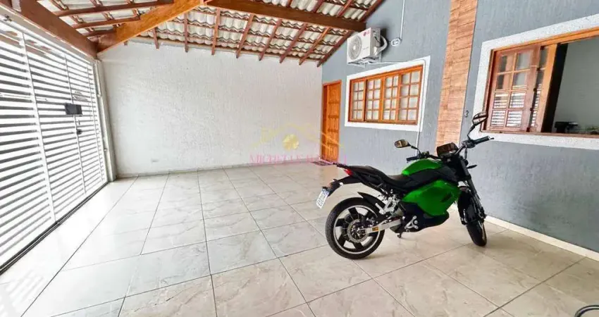 Casa térrea - 03 dormitórios - churrasqueira - acabamento moderno