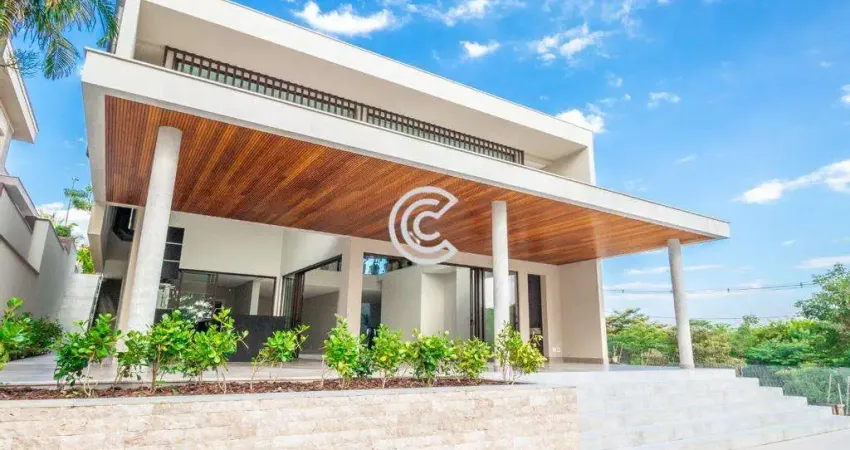 Sobrado à venda em campinas, residencial jatibela, com 4 suítes, com 700 m²