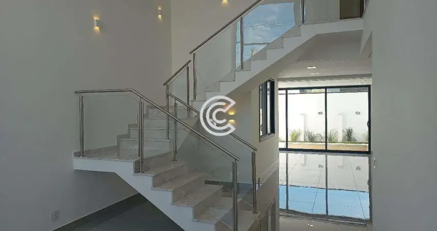 Sobrado à venda em sumare, residencial real parque sumare, com 3 suítes, com 226 m², real parque