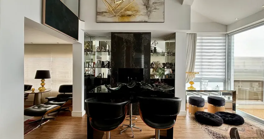 Cobertura AV Atlântica | Piscina aquecida com varanda FRENTE MAR.