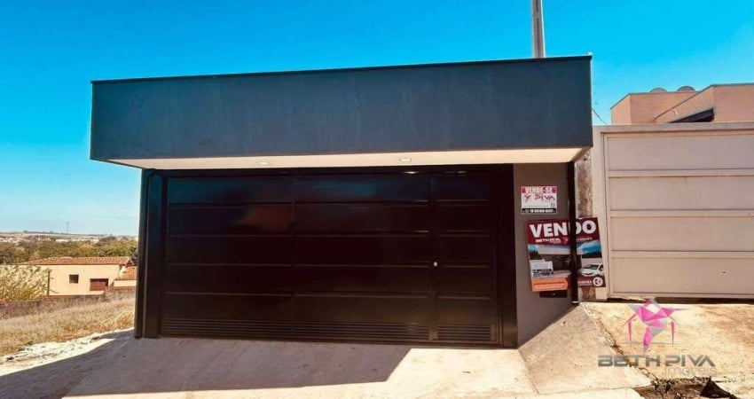 Casa com 3 dormitórios à venda, 113 m² por R$ 360.000,00 - Vila São Jorge - Leme/SP