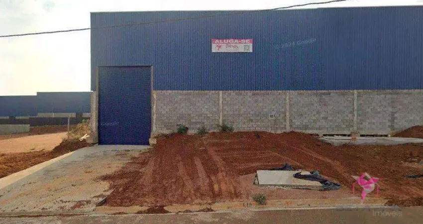 Barracão para alugar, 850 m² por r$ 10.600,00/mês - industrial anhanguera - leme/sp