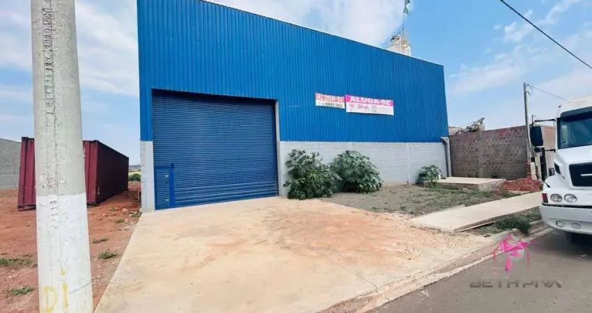Barracão para alugar, 946 m² por r$ 11.000,00/mês - industrial anhanguera - leme/sp