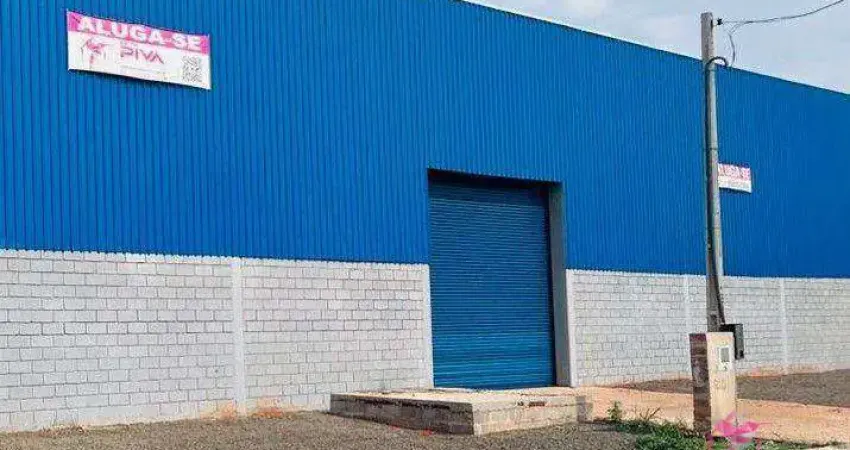 Barracão para alugar, 850 m² por r$ 10.600,00/mês - loteamento industrial anhanguera - leme/sp