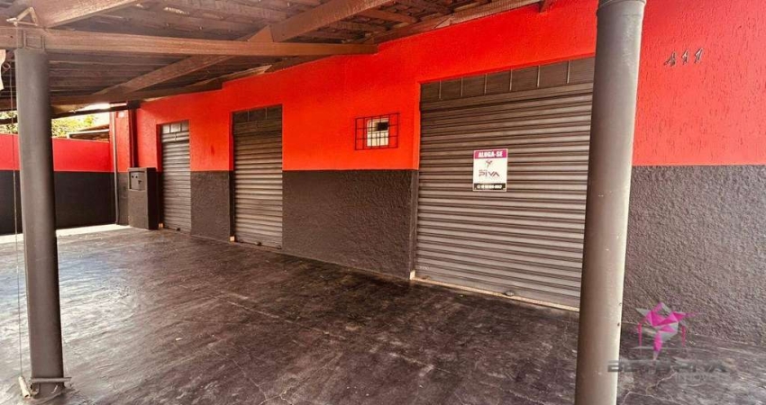 Galpão para alugar, 130 m² por R$ 1.300/mês - Jardim Ariana - Leme/SP