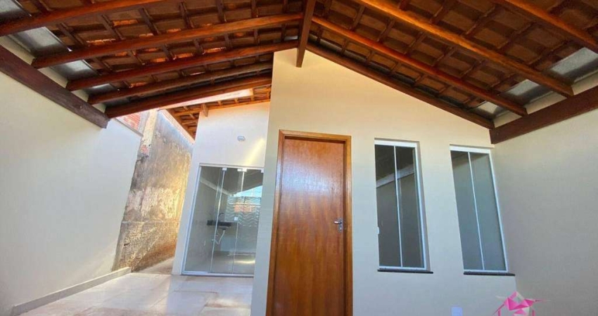 Casa com 3 dormitórios, 100 m² - venda por R$ 320.000,00 ou aluguel por R$ 1.950,00/mês - Jardim Santa Marta - Leme/SP