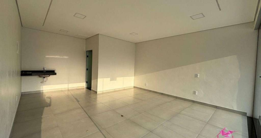 Sala para alugar, 36 m² por R$ 778,92/mês - Jardim dos Ypês - Leme/SP