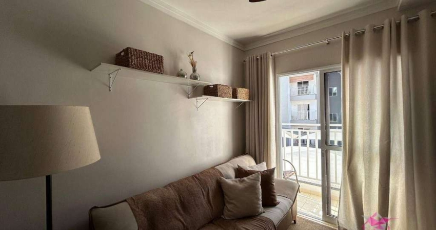 Apartamento com 2 dormitórios à venda, 66 m² por R$ 270.000 - Jardim do Bosque - Leme/SP