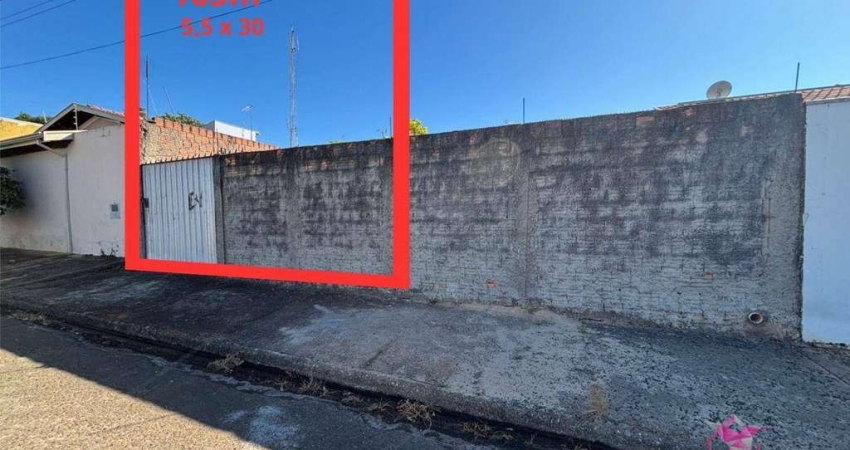 Terreno à venda, 165 m² por R$ 99.000 - Jardim Santana - Leme/SP